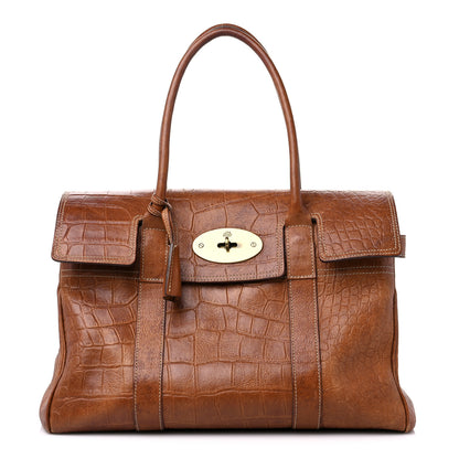 Mulberry Crocodile Embossed Bayswater Oak 1 of 23