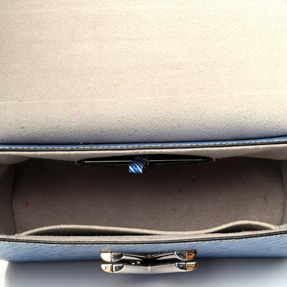 Louis Vuitton Epi Twist Shoulder Bag MM Denim Light 5 of 9