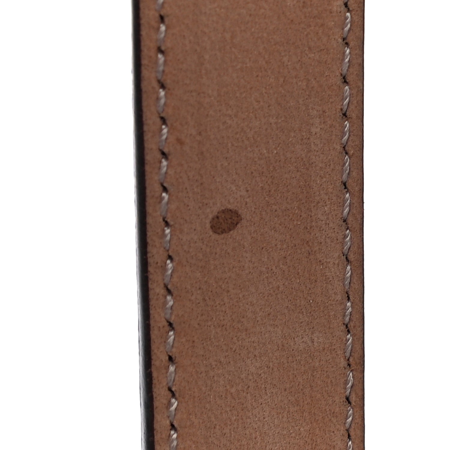 Gucci Metallic Calfskin Crystal Interlocking G Belt 100 40 Sasso 6 of 6