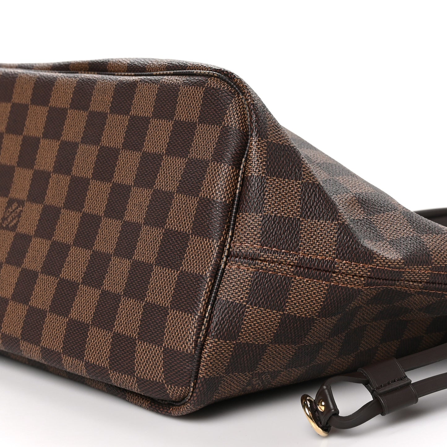 Damier Ebene Neo Neverfull MM Rose Ballerine