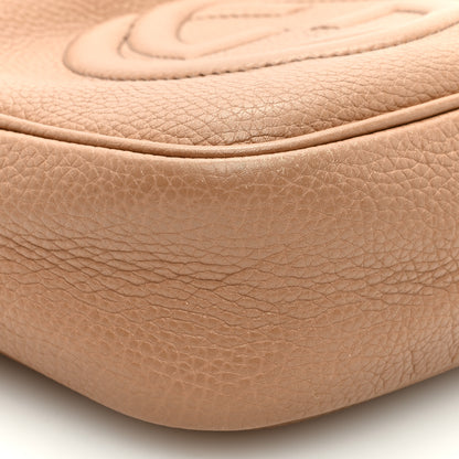 Gucci Pebbled Calfskin Small Soho Disco Bag Camelia 9 of 18