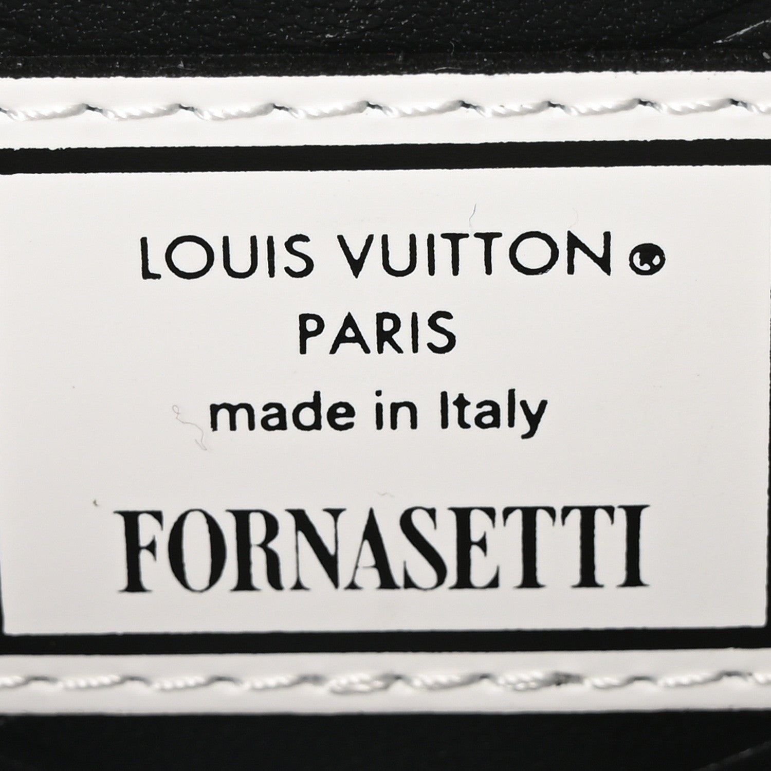 Louis Vuitton X FORNASETTI Calfskin Architettura Petite Malle White Black 6 of 9