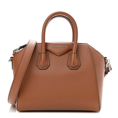 Givenchy Sugar Goatskin Mini Antigona Caramel 1 of 9