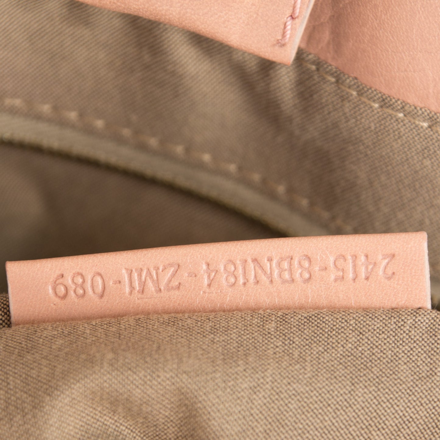Calfskin Twins Tote Pink