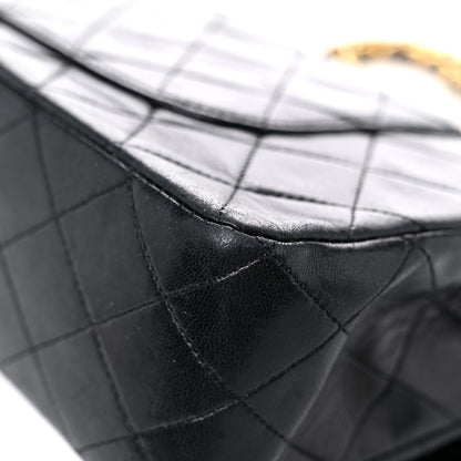 Chanel Lambskin Quilted Small Double Flap Black 7 of 21