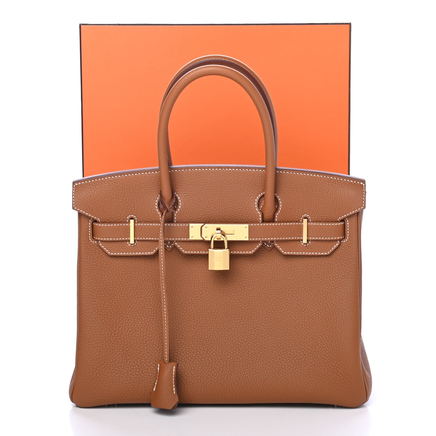 Togo Birkin 30 Gold