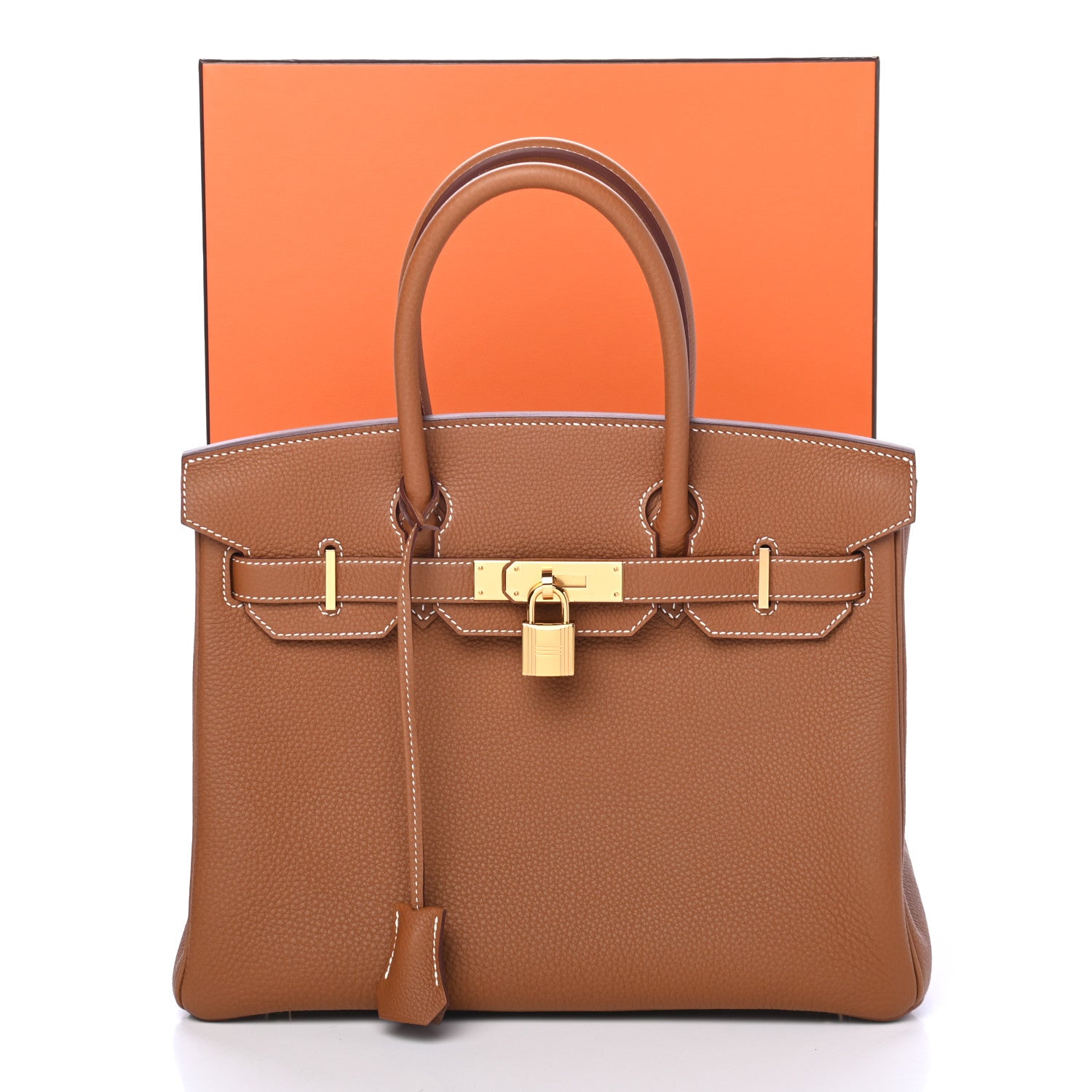 Hermes Togo Birkin 30 Gold 10 of 10