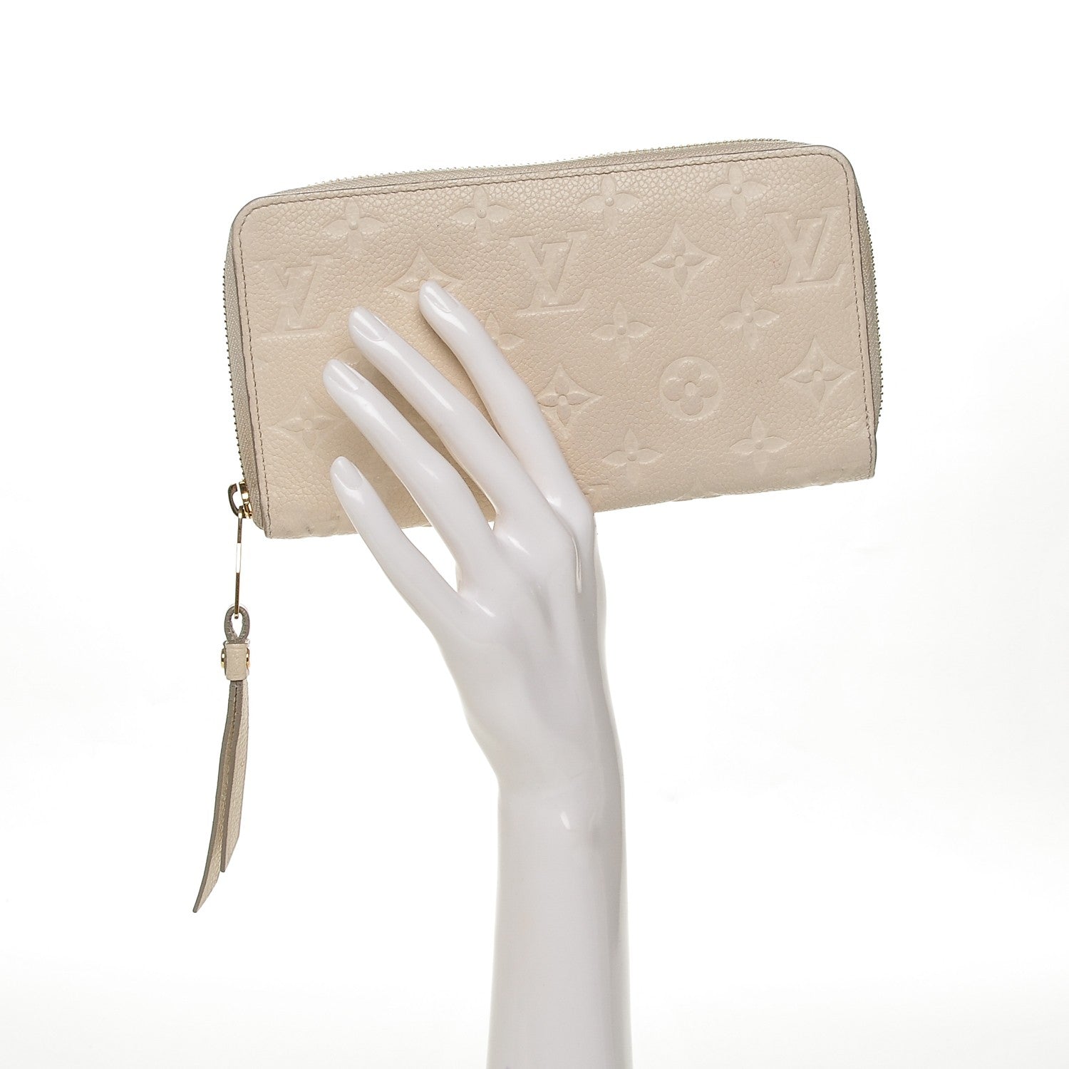 Louis Vuitton Empreinte Secret Long Wallet Neige 2 of 7