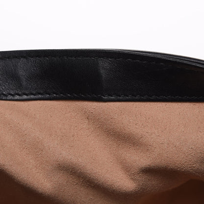 Gucci Calfskin Matelasse Small GG Marmont Shoulder Bag Black 12 of 14