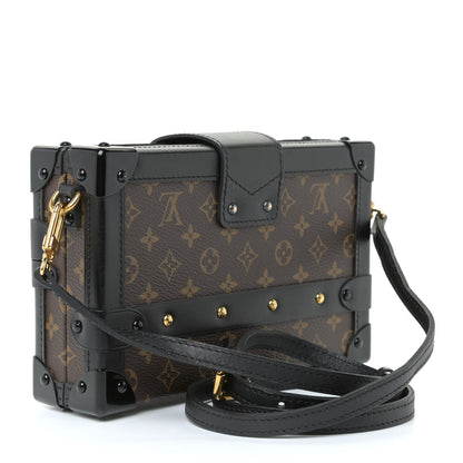 Louis Vuitton Monogram Petite Malle Black 3 of 13