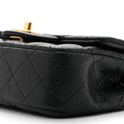 Chanel Caviar Quilted Extra Mini Flap Black 9 of 10
