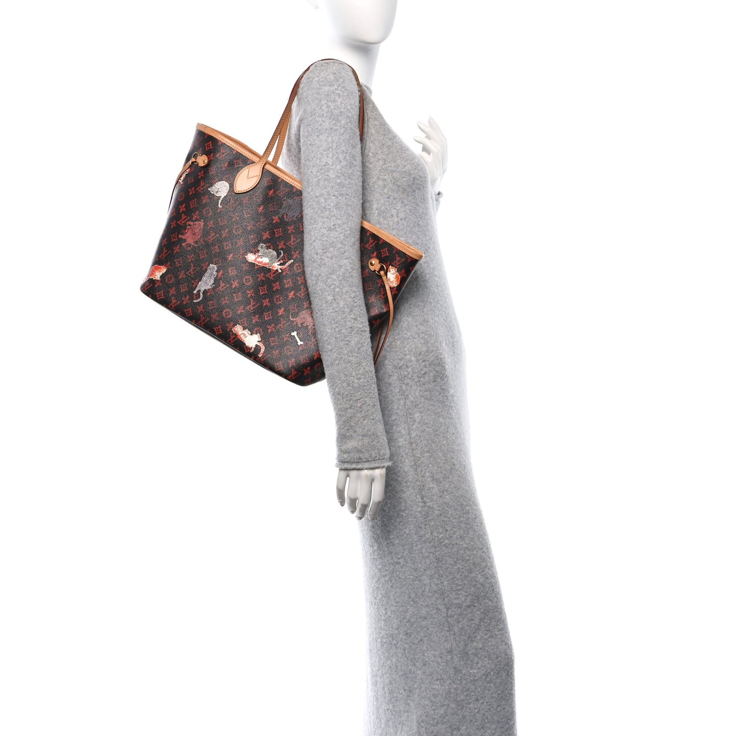 Catogram Neverfull MM Marron