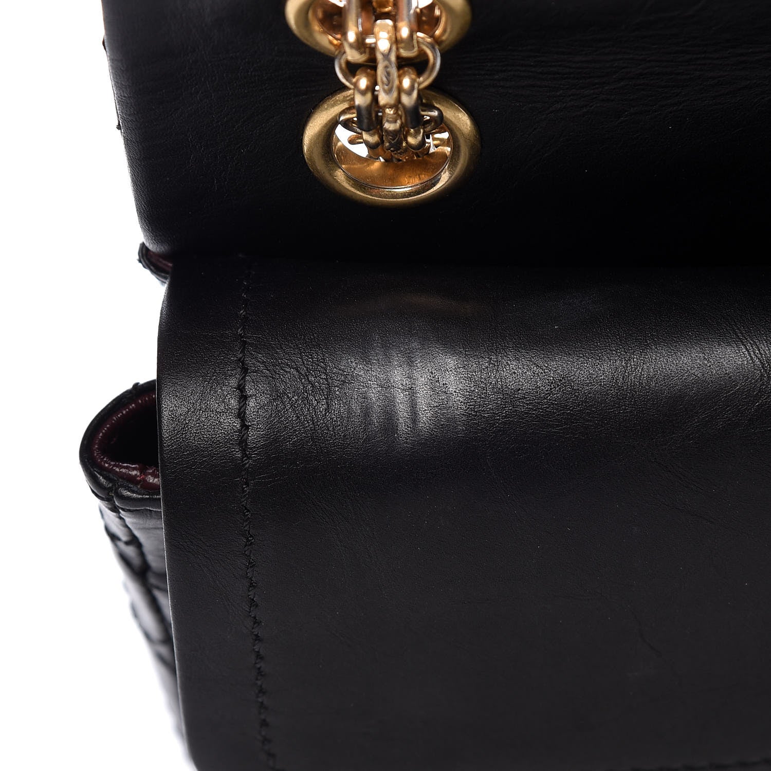 Chanel Aged Calfskin Quilted 2.55 Reissue 225 Flap Black 13 of 20