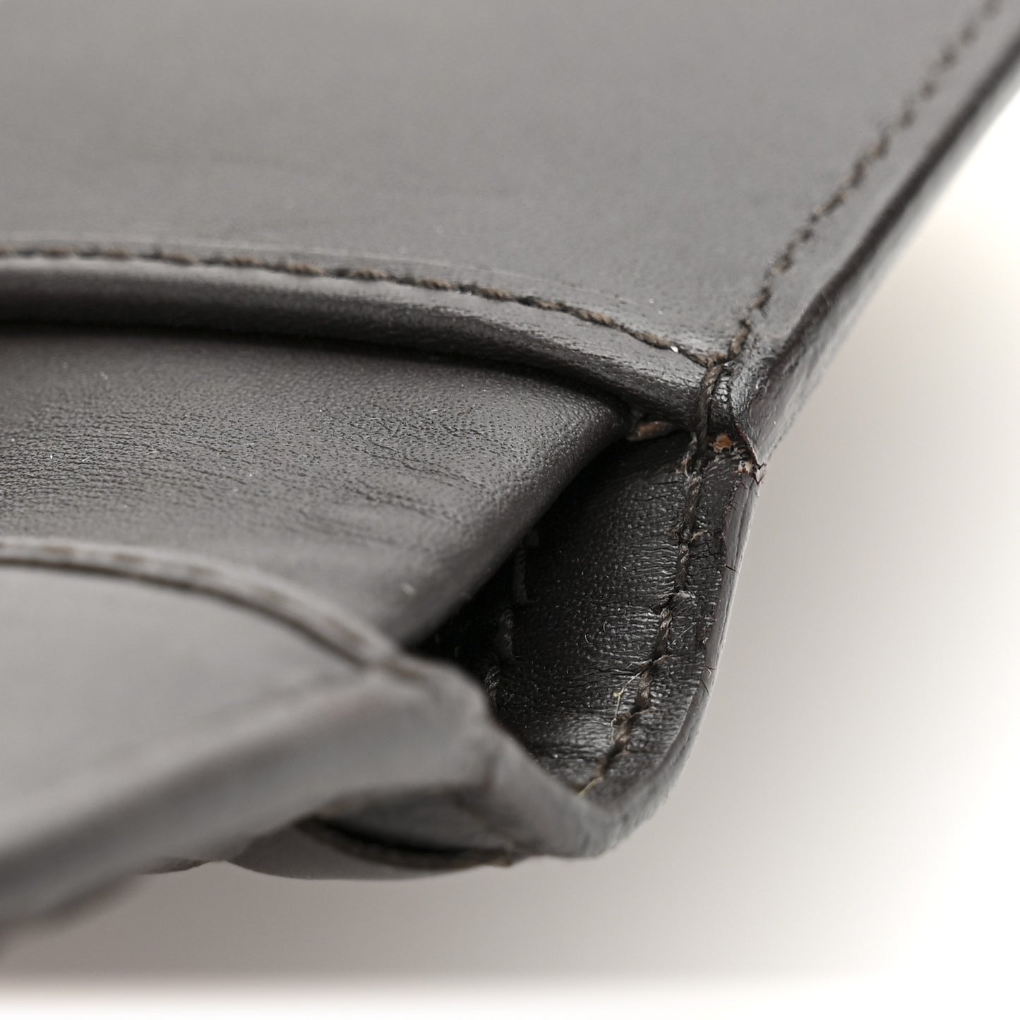 Nappa Intrecciato Bi-Fold Wallet Ebano