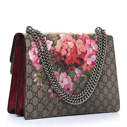 Gucci GG Supreme Monogram Blooms Medium Dionysus Shoulder Bag Beige Multicolor Dry Rose 3 of 8