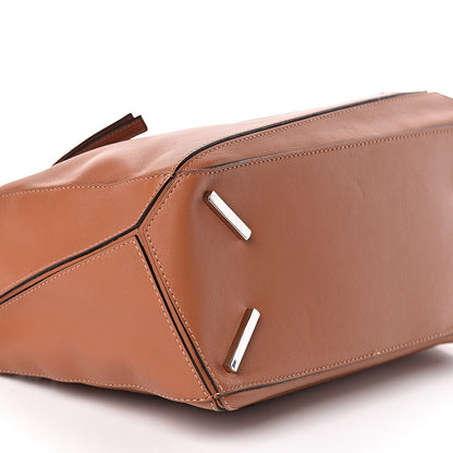 Loewe Calfskin Medium Puzzle Bag Tan 8 of 9