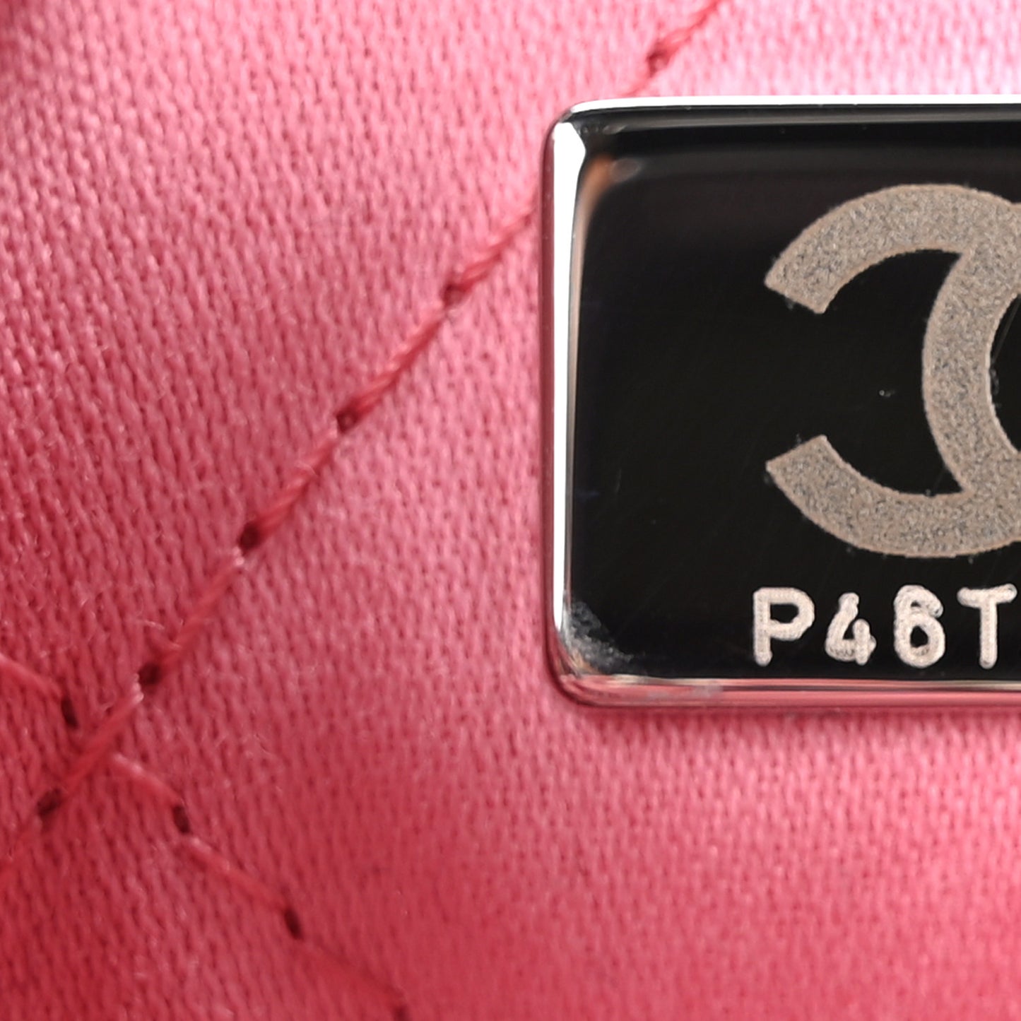 Shiny Calfskin Quilted Mini Chanel 22 Pink