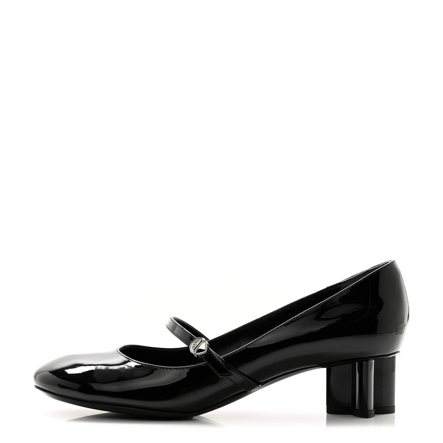 Louis Vuitton Patent Uniformes Silhouette 40mm Pumps 39.5 Black 1 of 10