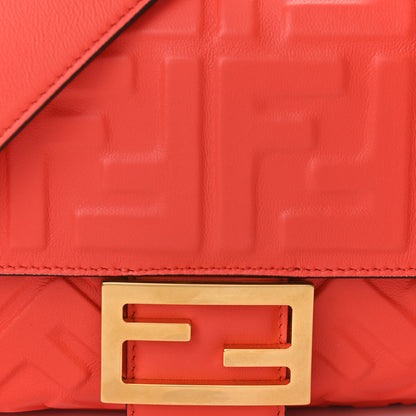 Fendi Nappa FF 1974 Embossed Baguette Tulipano 8 of 11