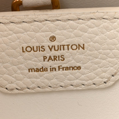 Louis Vuitton Taurillon Chain Capucines BB Gypsy Snow 6 of 12