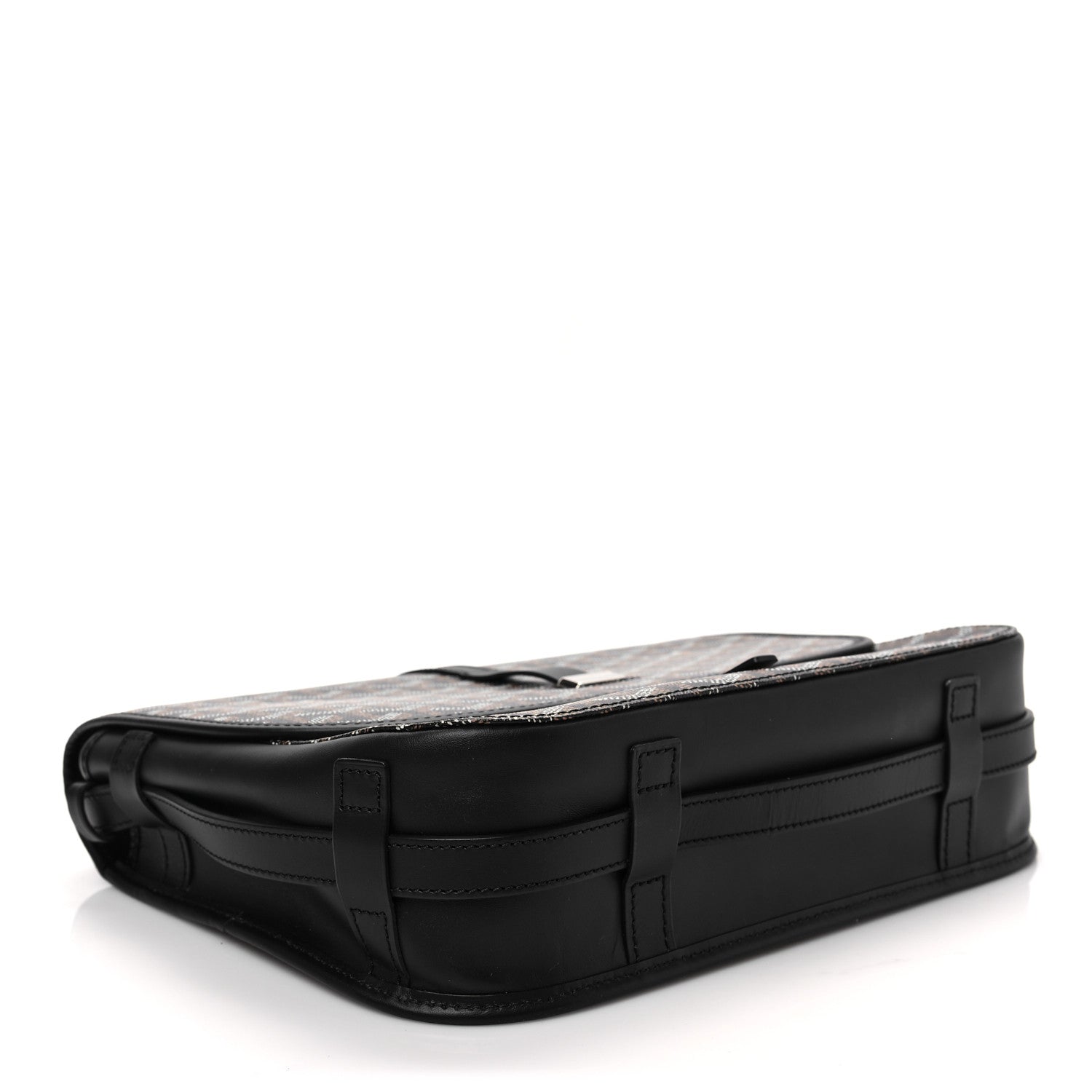 Goyard Goyardine Belvedere II MM Messenger Bag Black 4 of 8