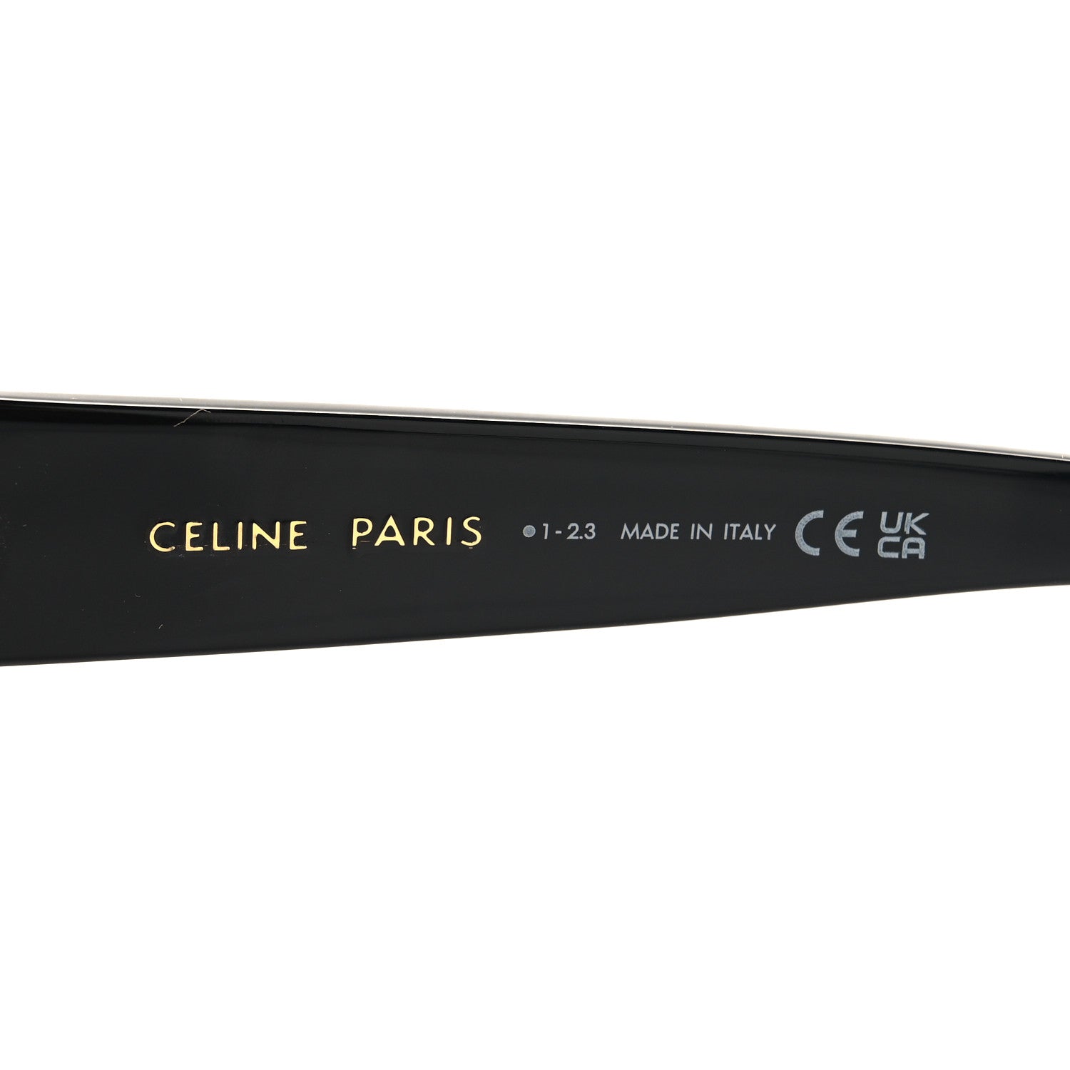 Celine Acetate Triomphe 01 Square Sunglasses CL 40226U Black 5 of 7