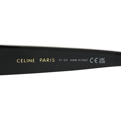 Celine Acetate Triomphe 01 Square Sunglasses CL 40226U Black 5 of 7