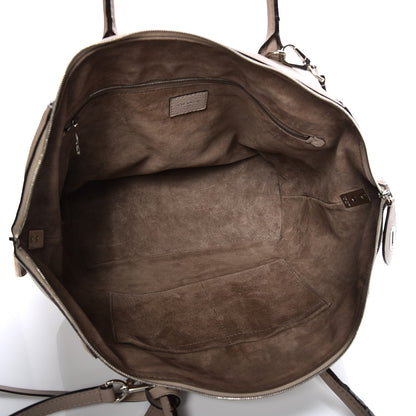 Louis Vuitton Veau Cachemire Soft Lockit MM Galet 10 of 15