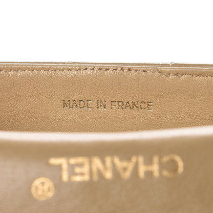 Chanel Lambskin Quilted Small Single Flap Beige 7 of 10