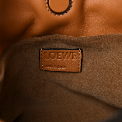 Loewe Calfskin Mini Flamenco Knot Clutch Warm Desert 6 of 10