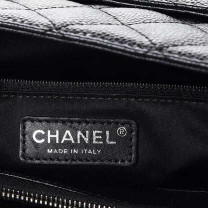 Chanel Caviar Quilted Grand Shopping Tote GST Black 6 of 12