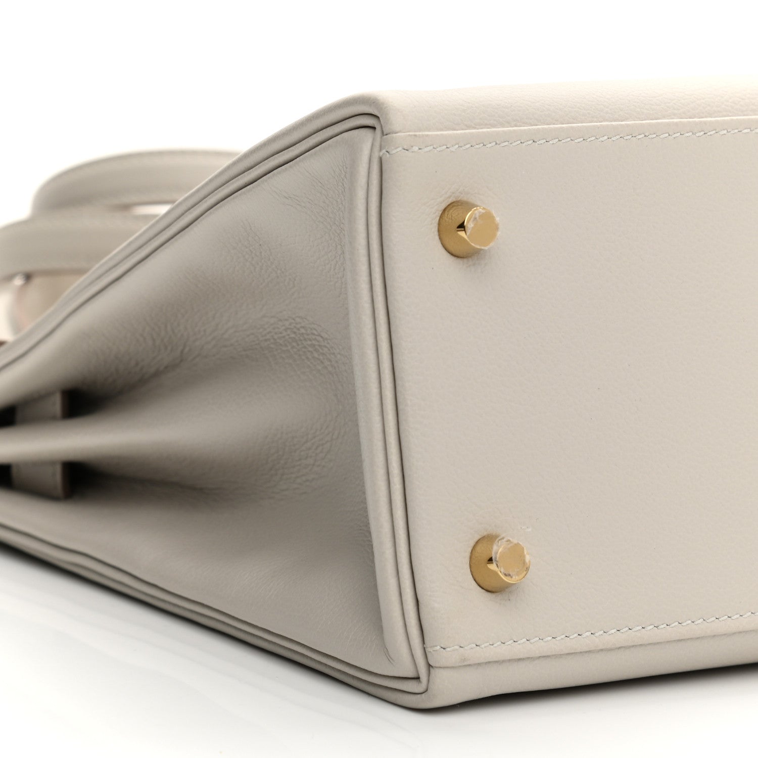 Hermes Evercolor Kelly Retourne 28 Gris Perle 9 of 12