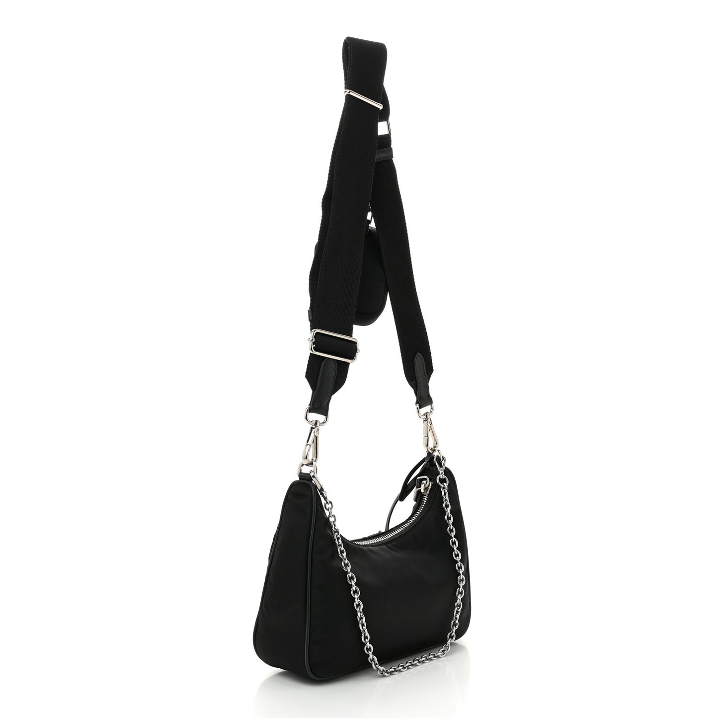 Nylon Re-Edition 2005 Shoulder Bag Black