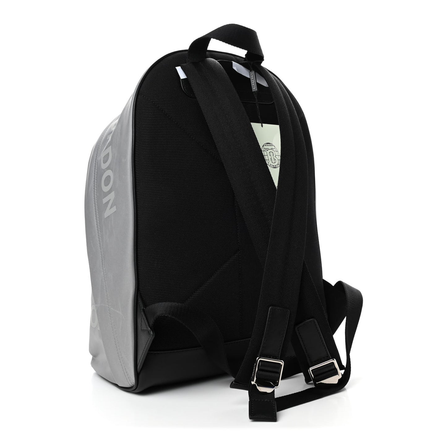 Nylon Horseferry Print Jett Backpack Cloud Grey