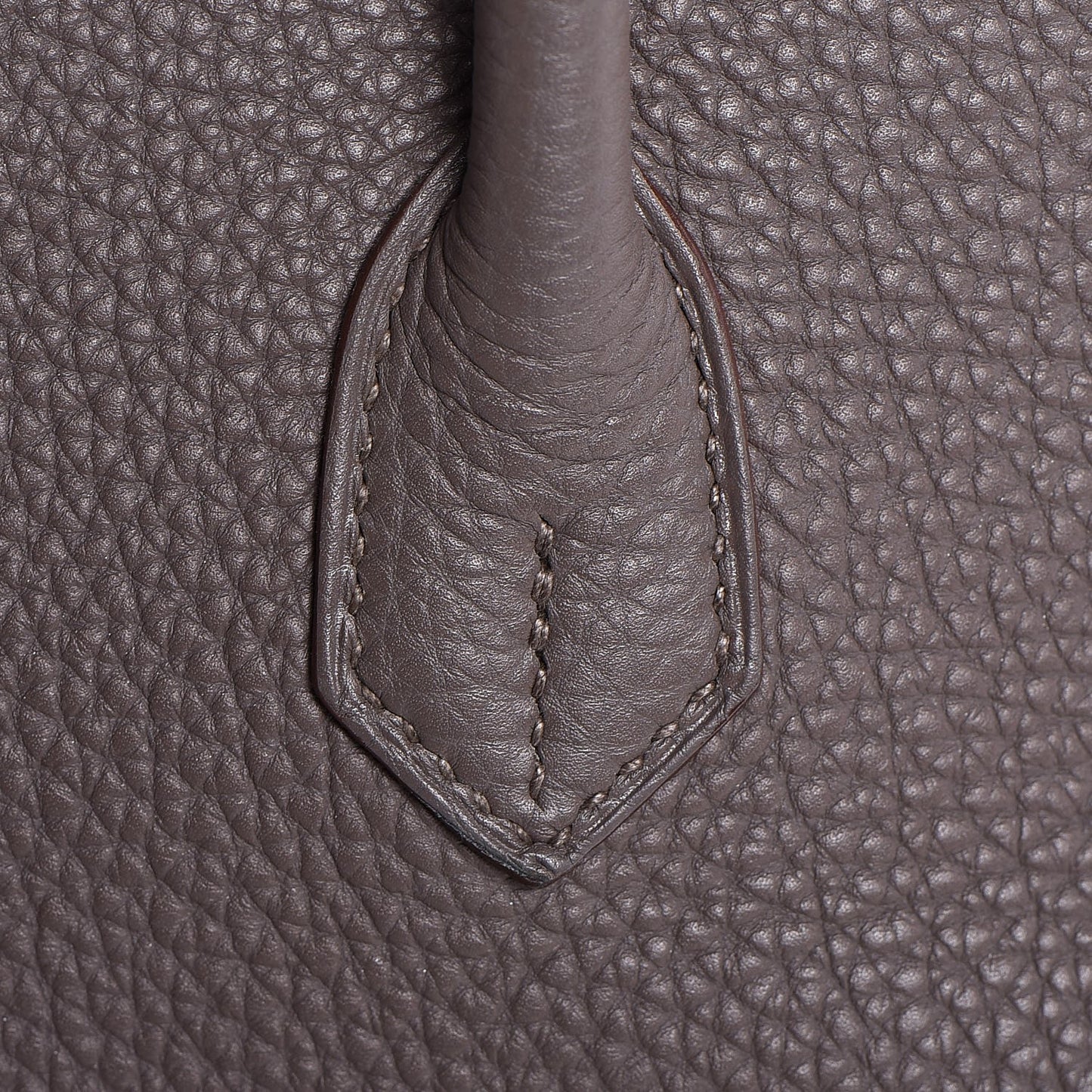 Togo Horeshoe Birkin 35 Etain Gris Perle