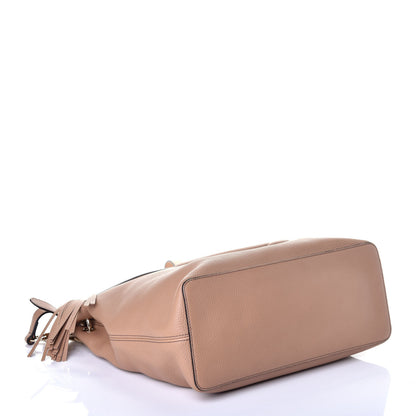 Gucci Pebbled Calfskin Large Soho Hobo Camelia 4 of 9