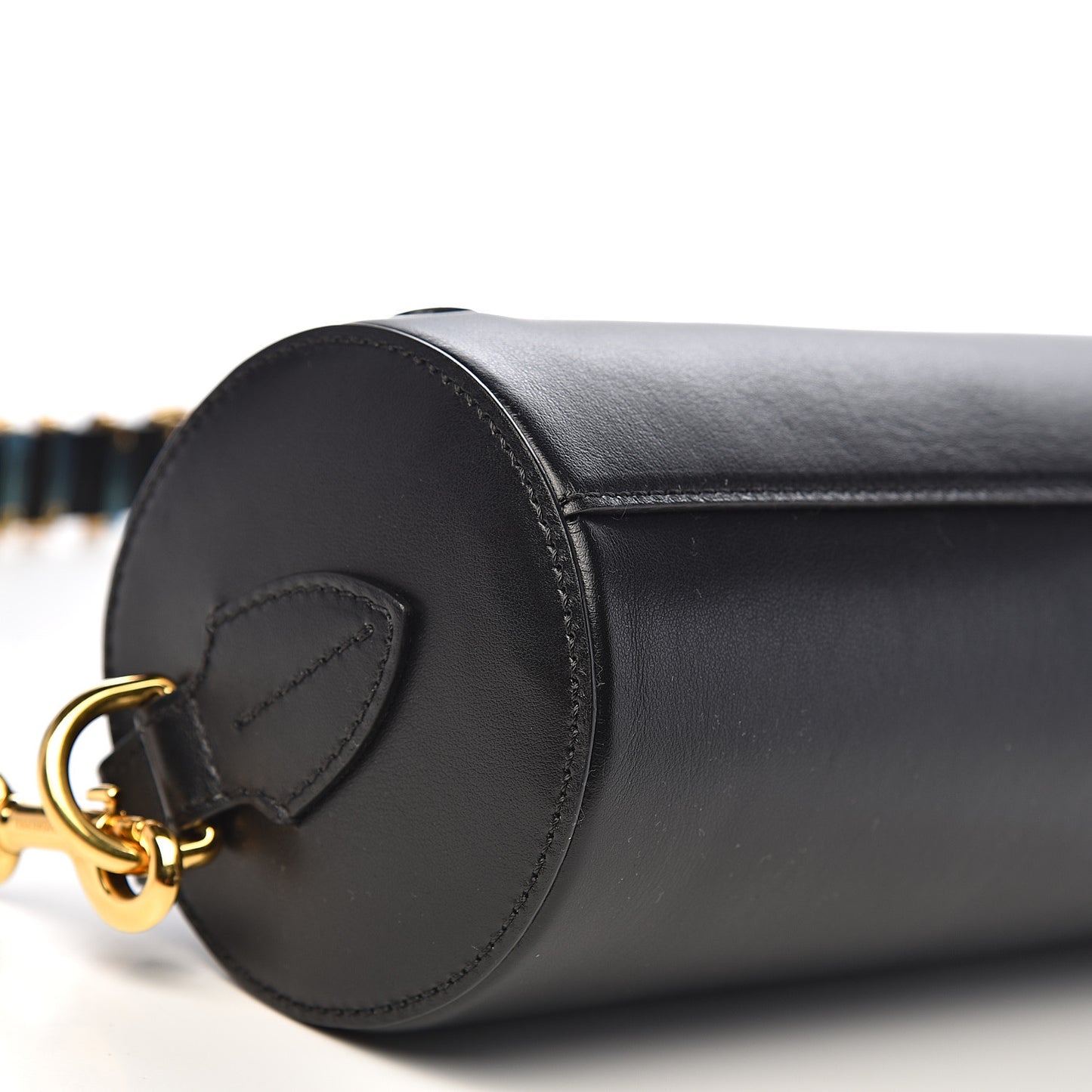 Calfskin Kingdom The Barrel Bag Black