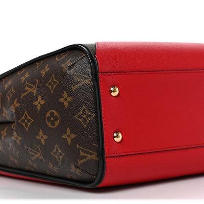 Louis Vuitton Calfskin Monogram Kimono Tote Cherry 8 of 9