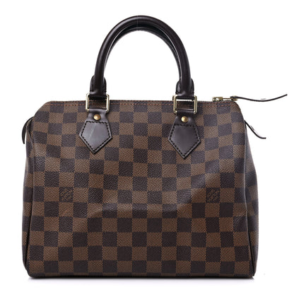 Louis Vuitton Damier Ebene Speedy 25 1 of 9