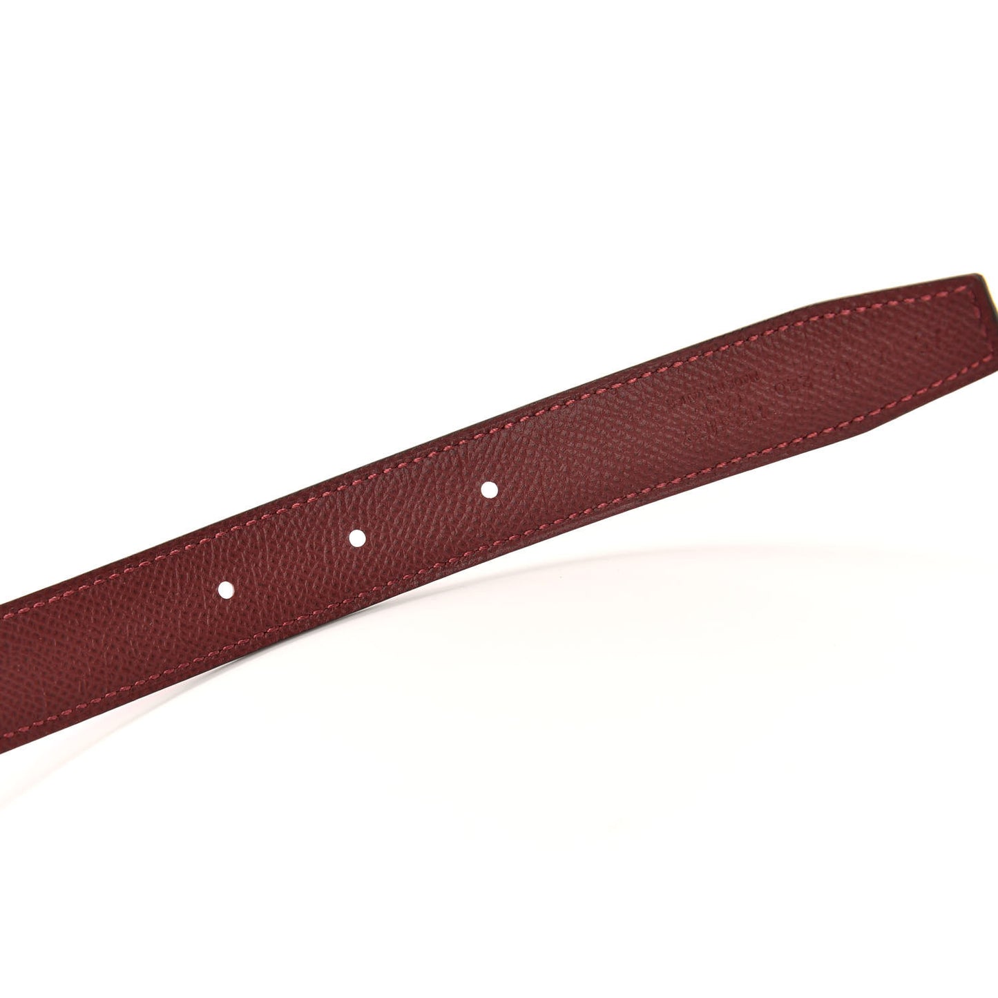 Swift Epsom 24mm Mini Constance H Belt 75 Rose Mexico Rouge H