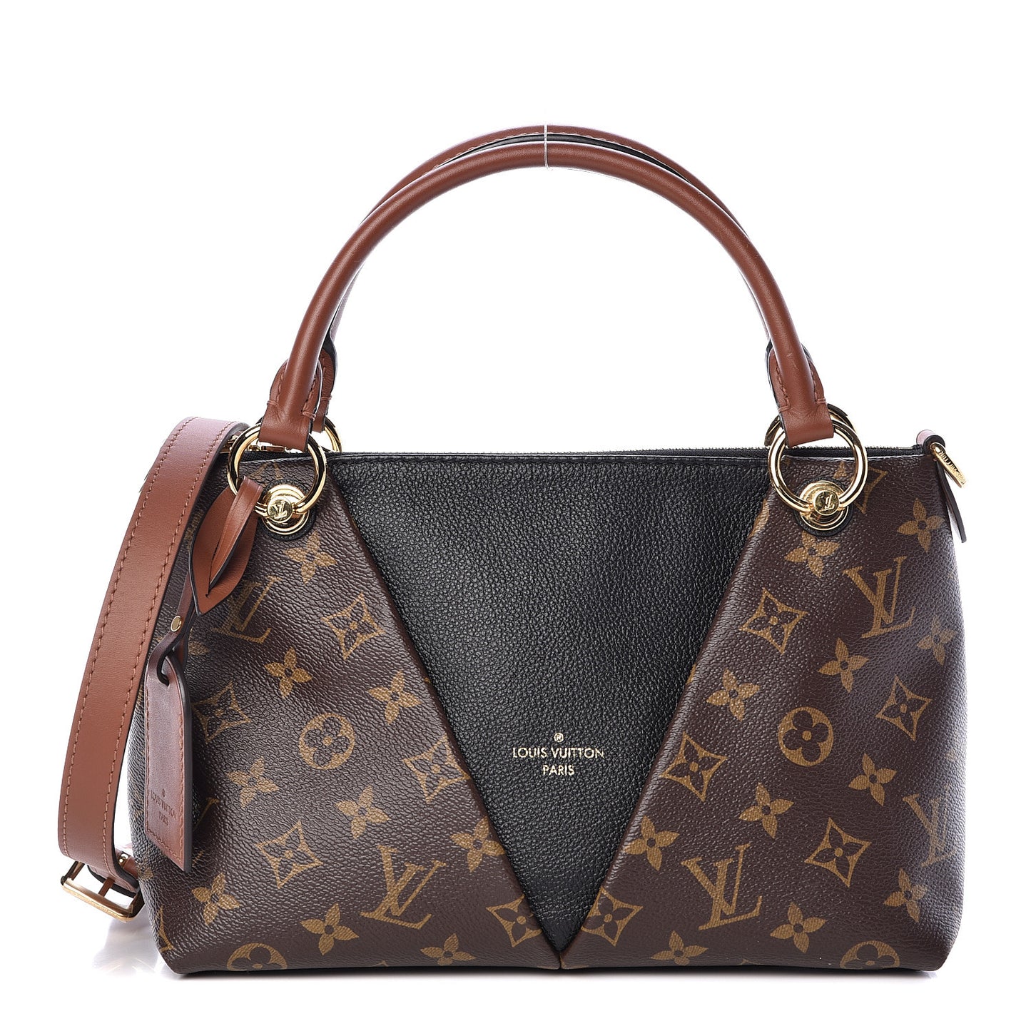 Monogram V Tote BB Black