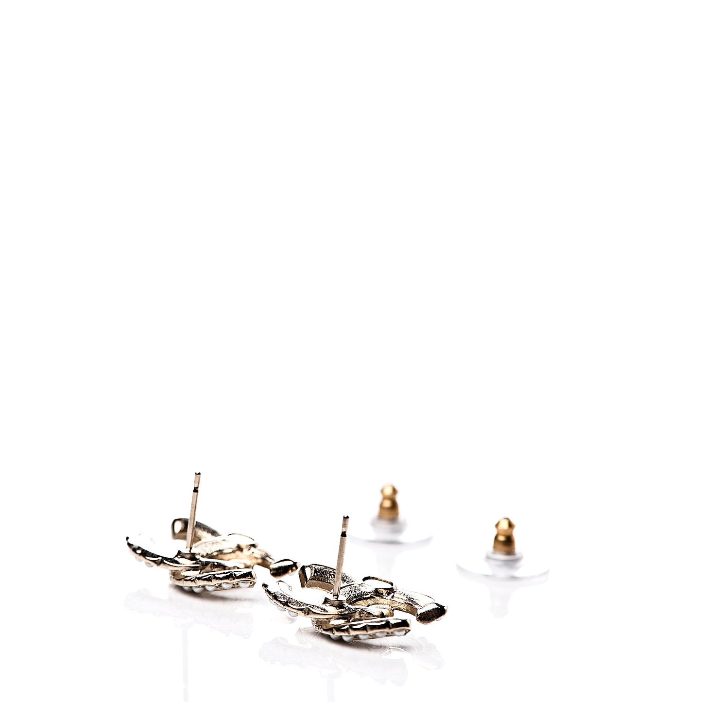 Pearl Queen of France CC Earrings Gold