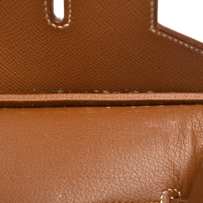 Hermes Courchevel Birkin 35 Gold 9 of 39