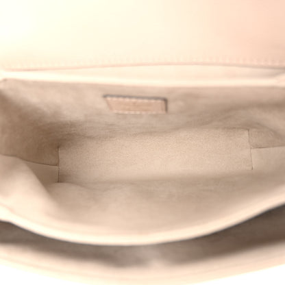 Louis Vuitton Grained Calfskin Lockme Oxford Greige 5 of 9