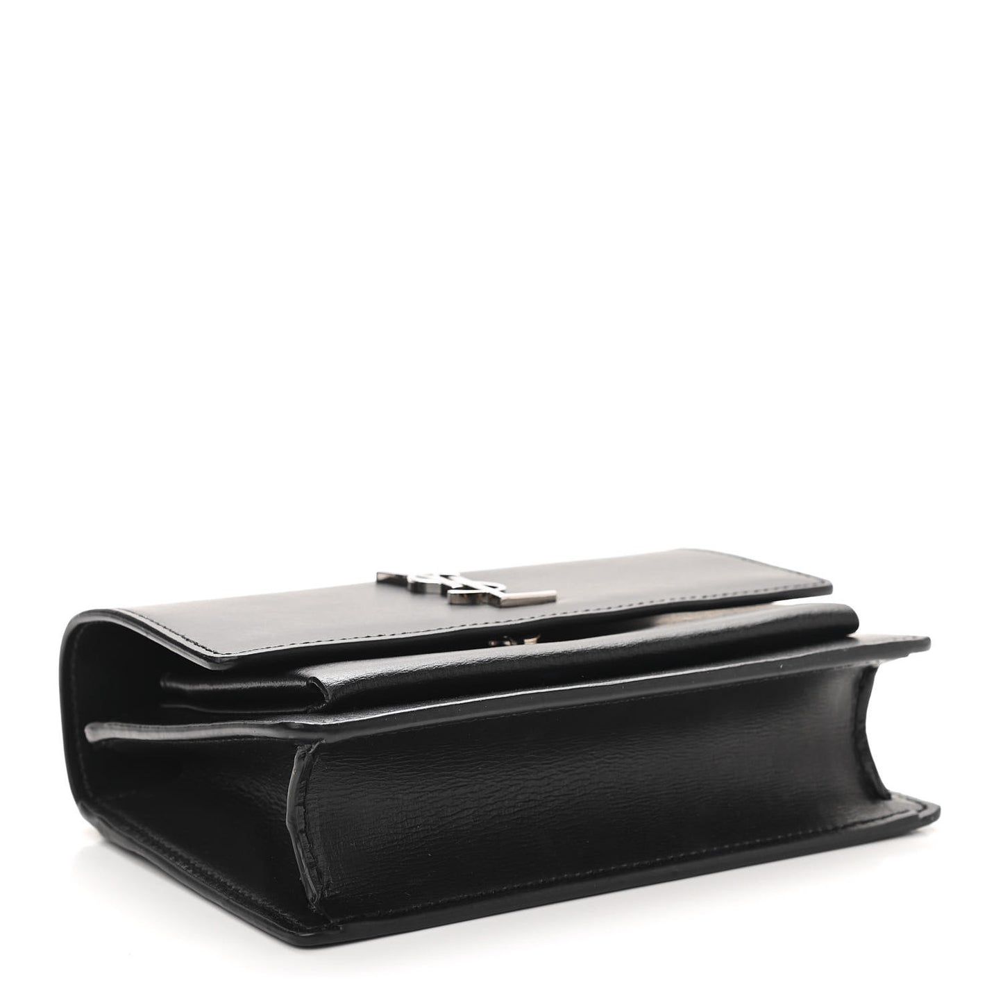 Calfskin Monogram Sunset Chain Wallet Black