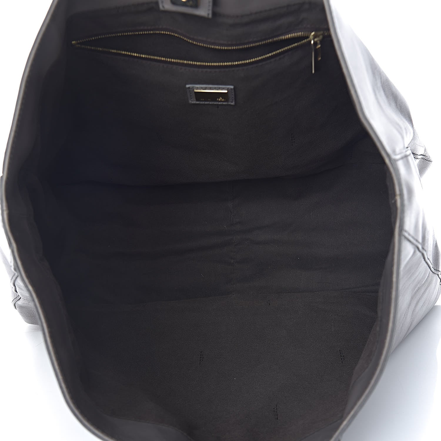 Fendi Vitello Acqua Large Twins Tote Grigio Scuro 5 of 16
