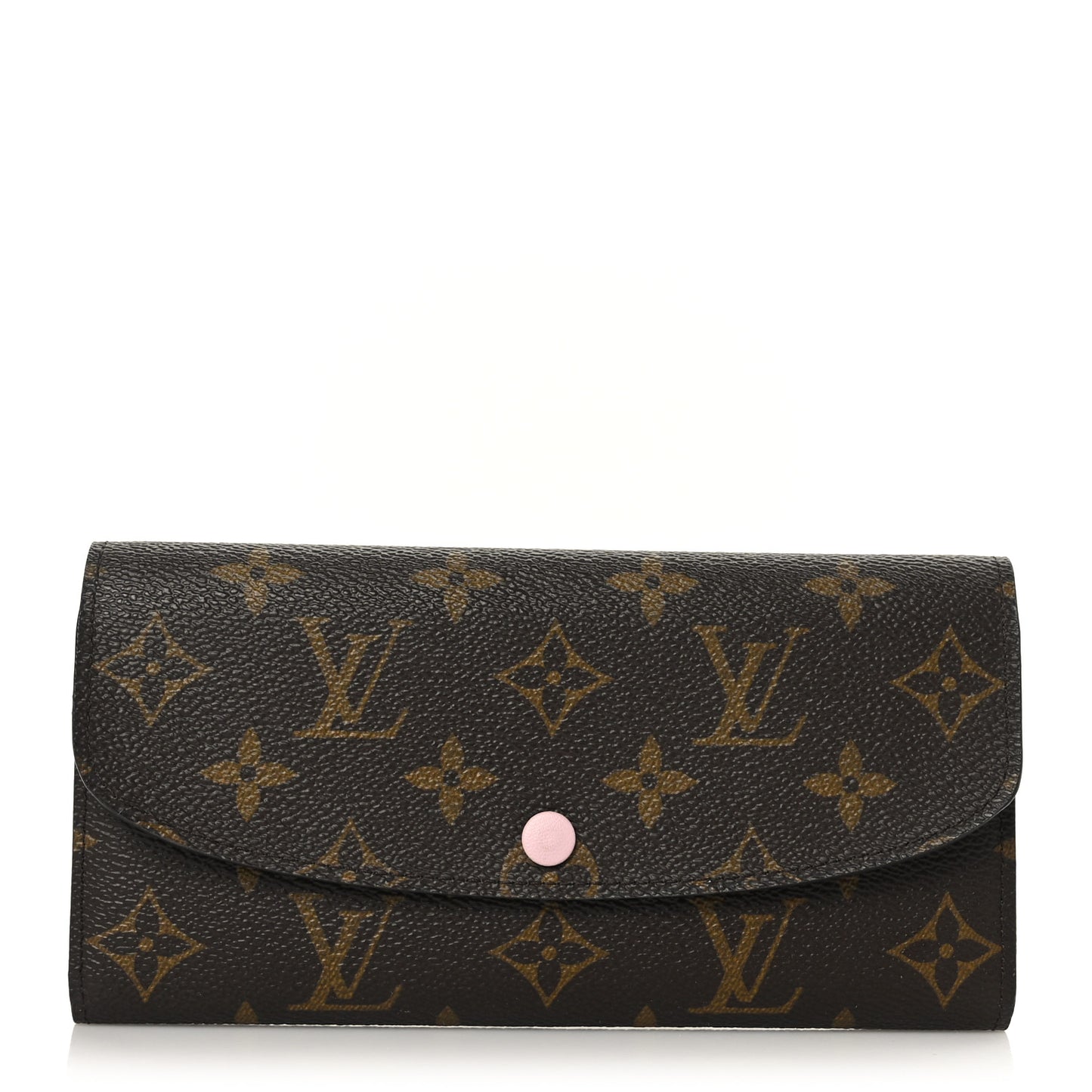 Monogram Emilie Wallet Rose Ballerine