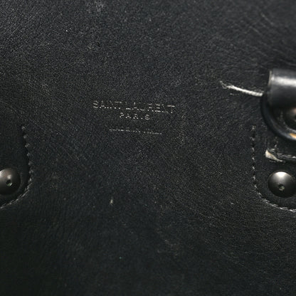Saint Laurent Grained Calfskin Baby Sac De Jour Black 6 of 11