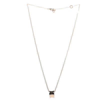 Bulgari 18K Rose Gold B.Zero1 Pendant Necklace 3 of 8