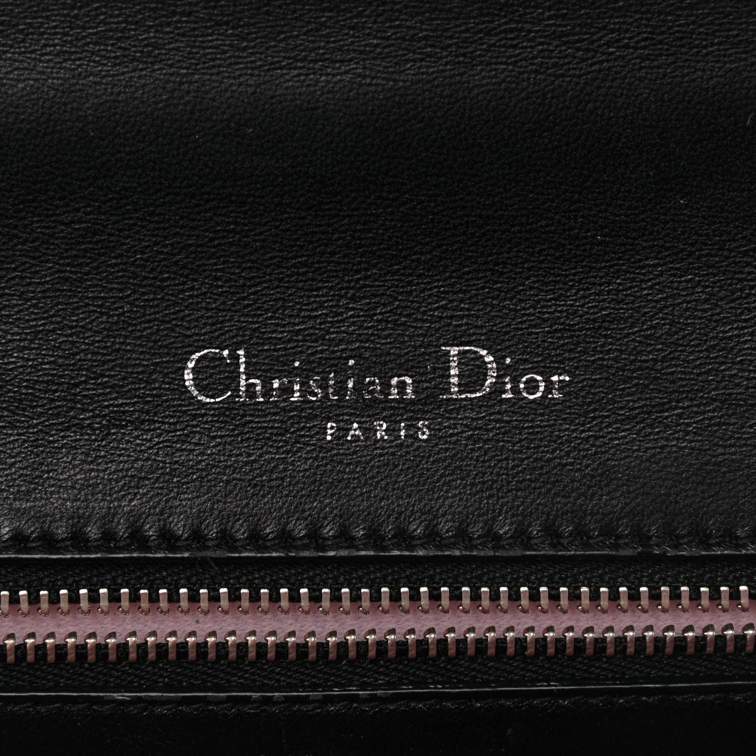 Christian Dior Tweed Embellished Diorama Flap Bag Black White 6 of 13